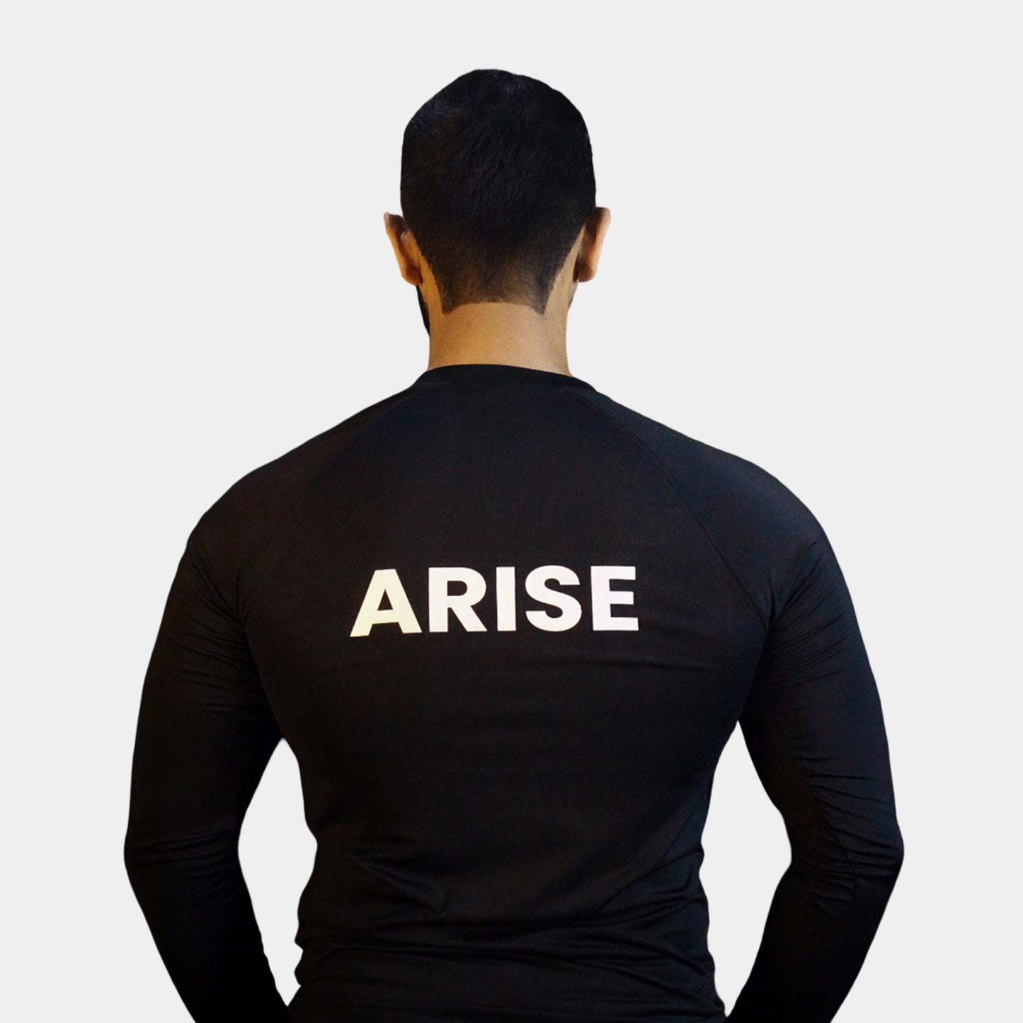 Full-Sleeve Black Compression Shirts